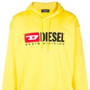 Diesel Logo Sweatshirt - Yellow
